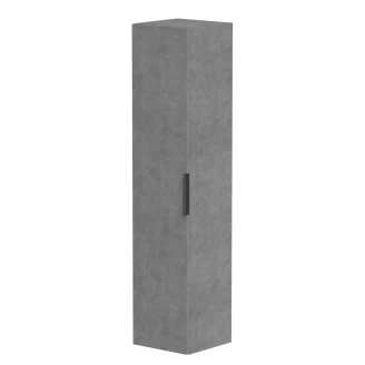 Vægskab <strong>Velira</strong>  Beton Mat med Håndtag Sort