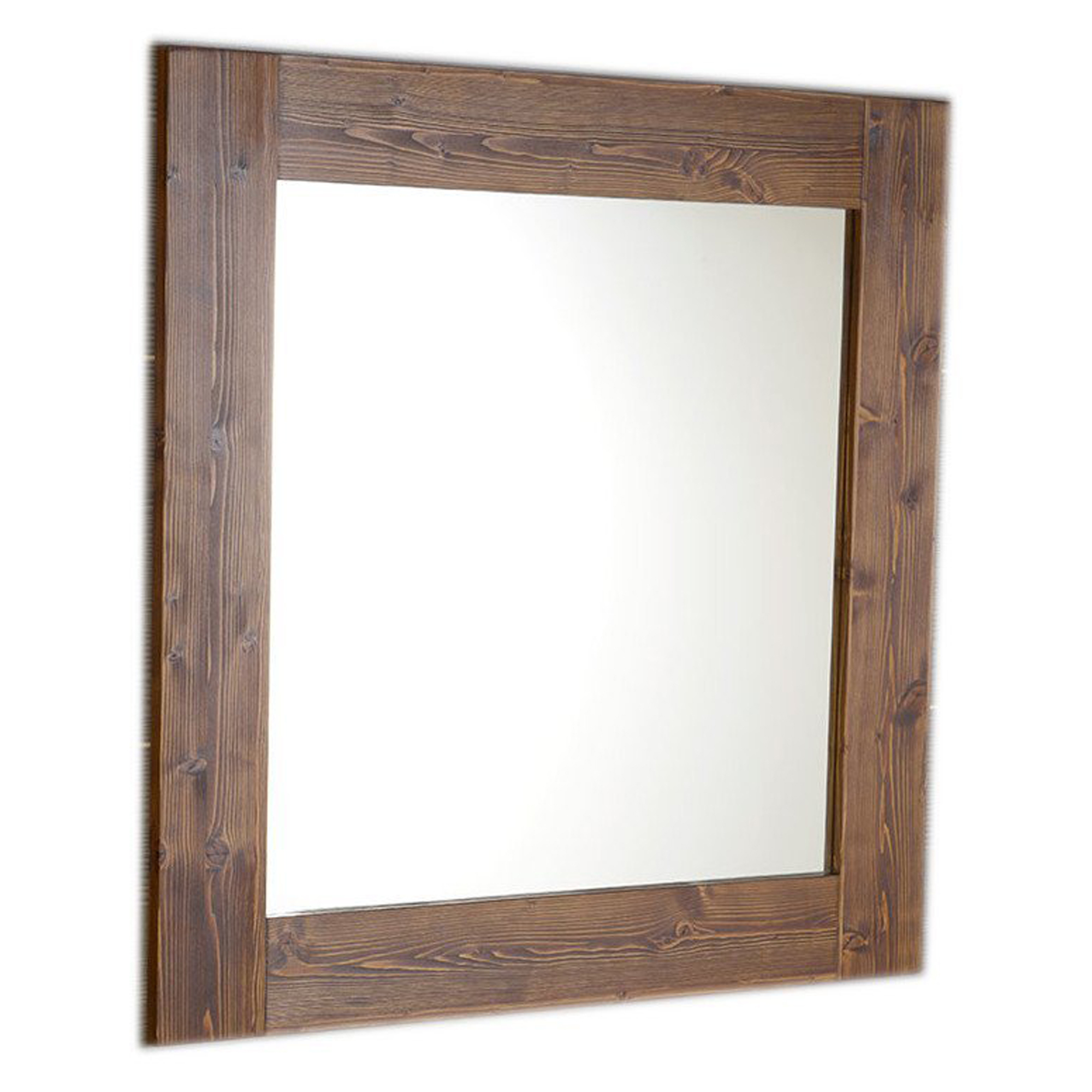 Spejl Vesper Mørkt Træ 60x80 cm | Hill Ceramic®