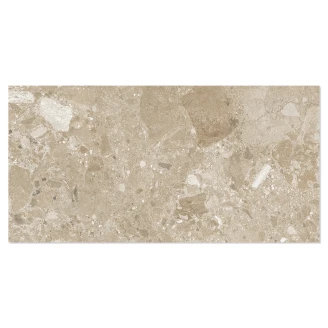 Klinker <strong>Vento</strong>  Mørk Beige Satin-Polimat 60x120 cm