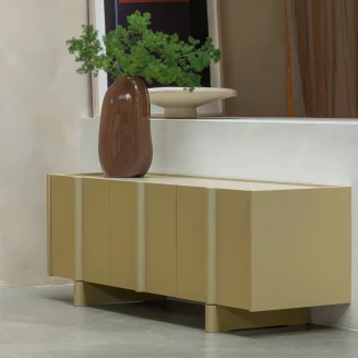 Woood TV-bord <strong>Basu</strong>  Mosse 152 cm