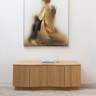 Woood TV-bord <strong>Zuma</strong>  Eg Træ 133 cm