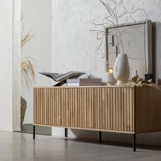 Woood TV-bord <strong>Gravure</strong>  Eg Træ 150 cm