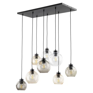 Hængende Lampe <strong>Flamma</strong>  Transparent Farverig Glat