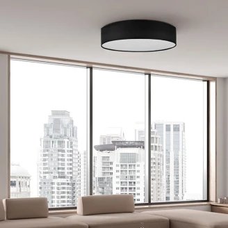 Loftlampe <strong>Solljus</strong>  Sort Mat 60 cm