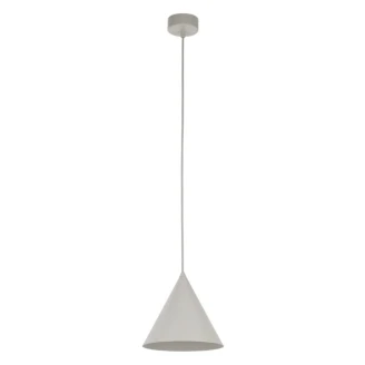 Hængende Lampe <strong>Seattle</strong>  Beige Mat Ø 19 cm