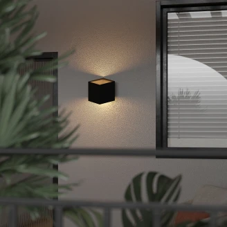 Væglampe <strong>Vivex</strong>  Sort Matt