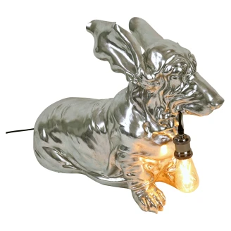 Werner Voss Bordlampe <strong>Columbo</strong>  Sølv Blank