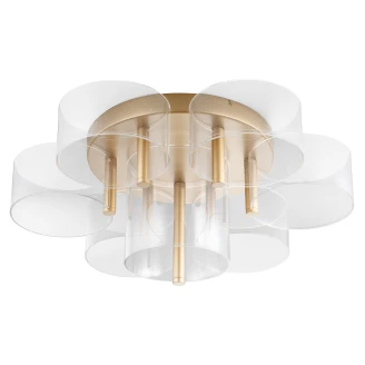 Nova Luce Loftlampe <strong>Gatlin</strong>  Messingguld L