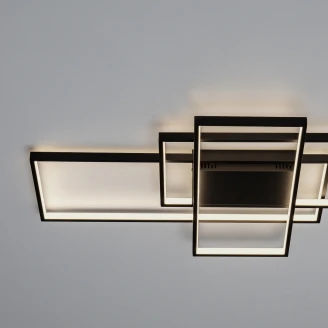 Nova Luce Loftlampe Clea Sort