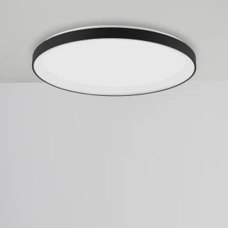 Nova Luce Loftlampe Pertino Sort Ø 58 cm