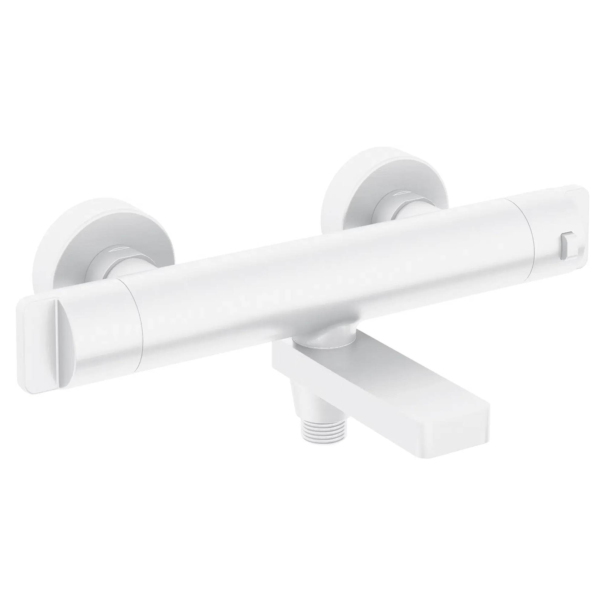 Badekararmatur Therm Hvid Mat med Termostat