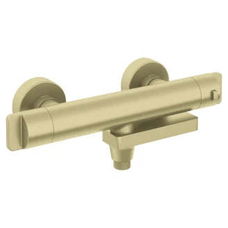 Badekar Armatur <strong>Therm</strong>  Børstet Guld Mat med Termostat