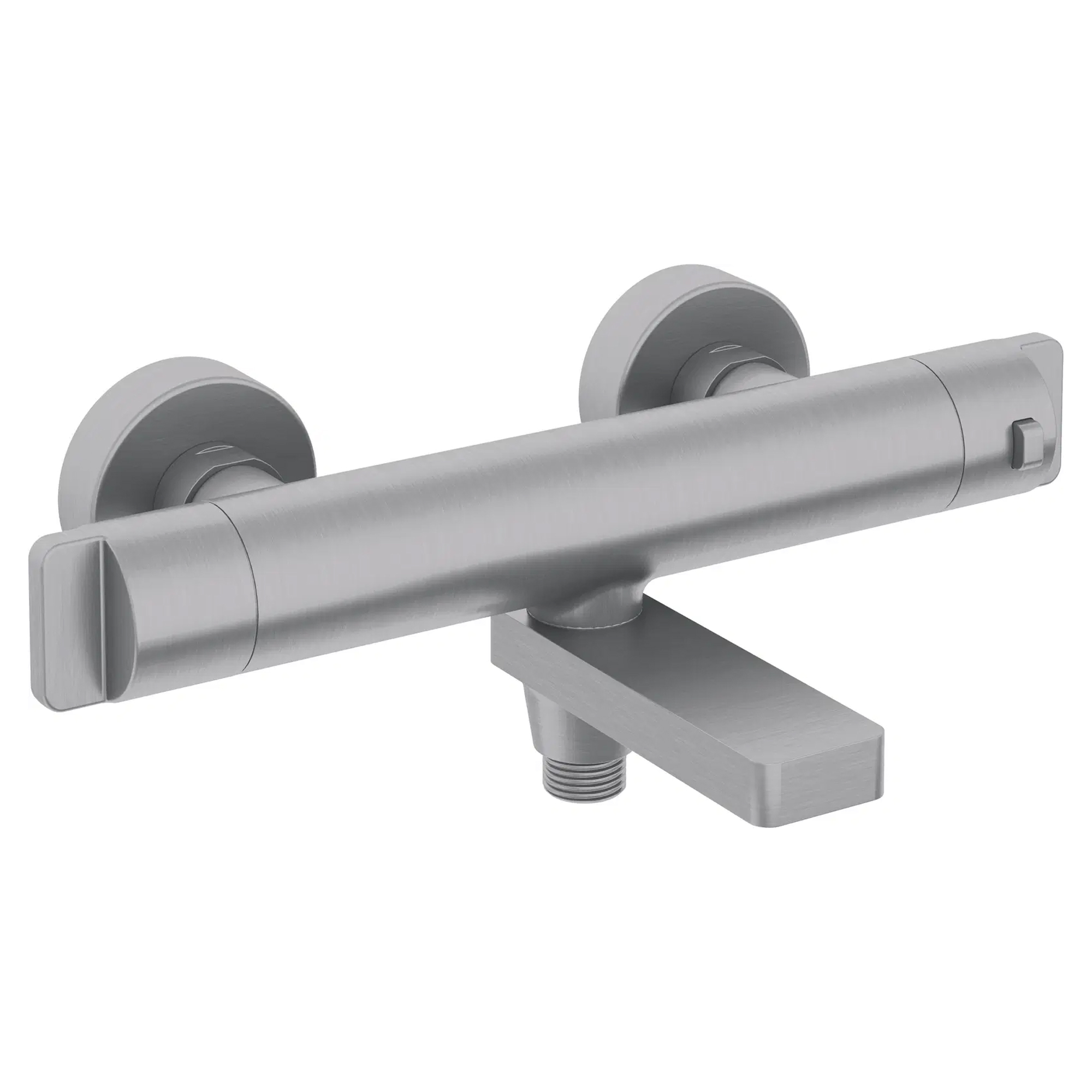 Badekararmatur Therm Krom Mat med Termostat