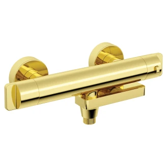 Badekar Armatur <strong>Therm</strong> Guld Blank med Termostat