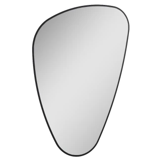 Spejl med Backlit <strong>Lucora</strong>  Sort 65x100 cm