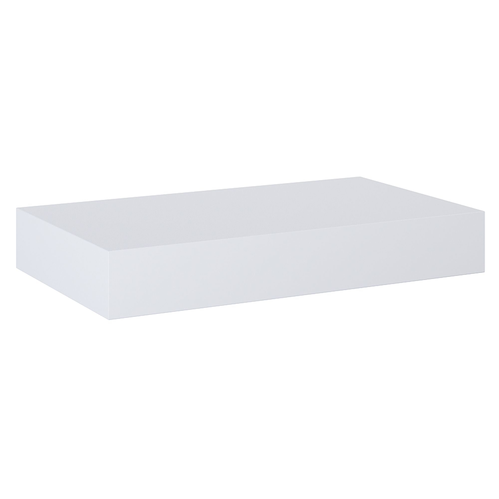 Bordplade Bloc Hvid Mat XL 80 cm