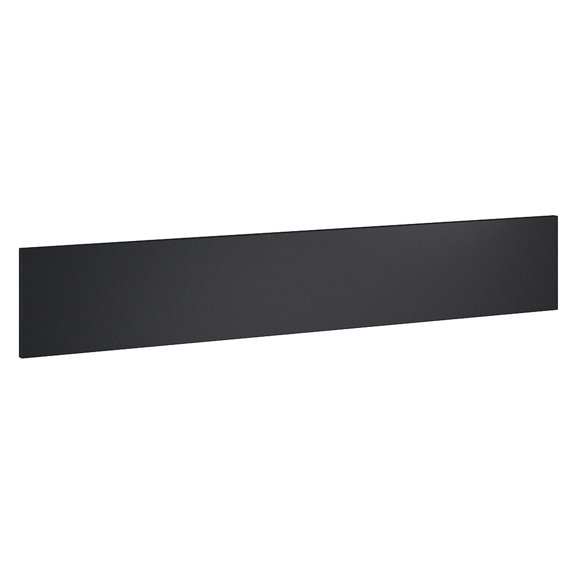 Stænkskærm Panel Bloc Sort Mat 120 cm