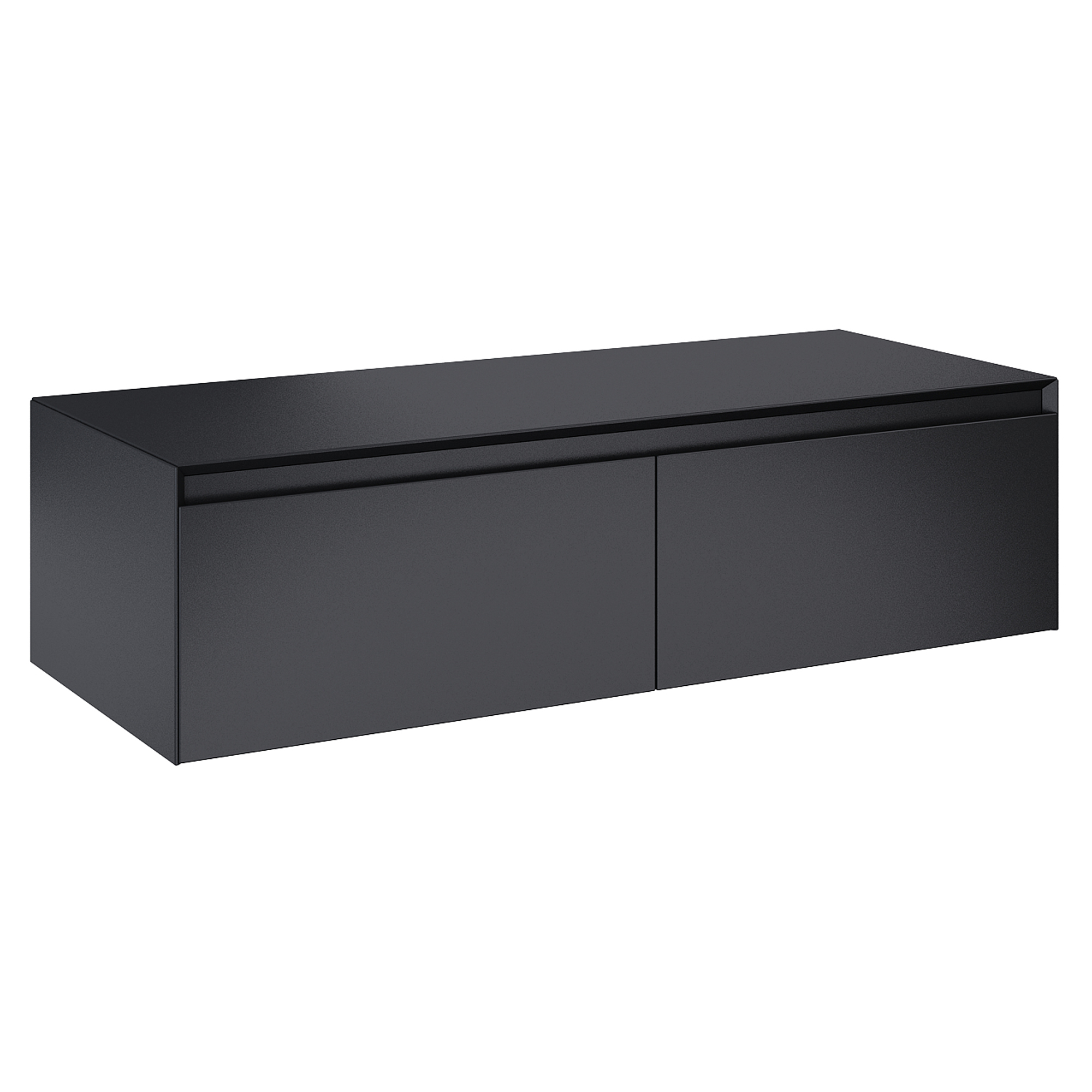 Skab Tivra Sort Mat 120 cm