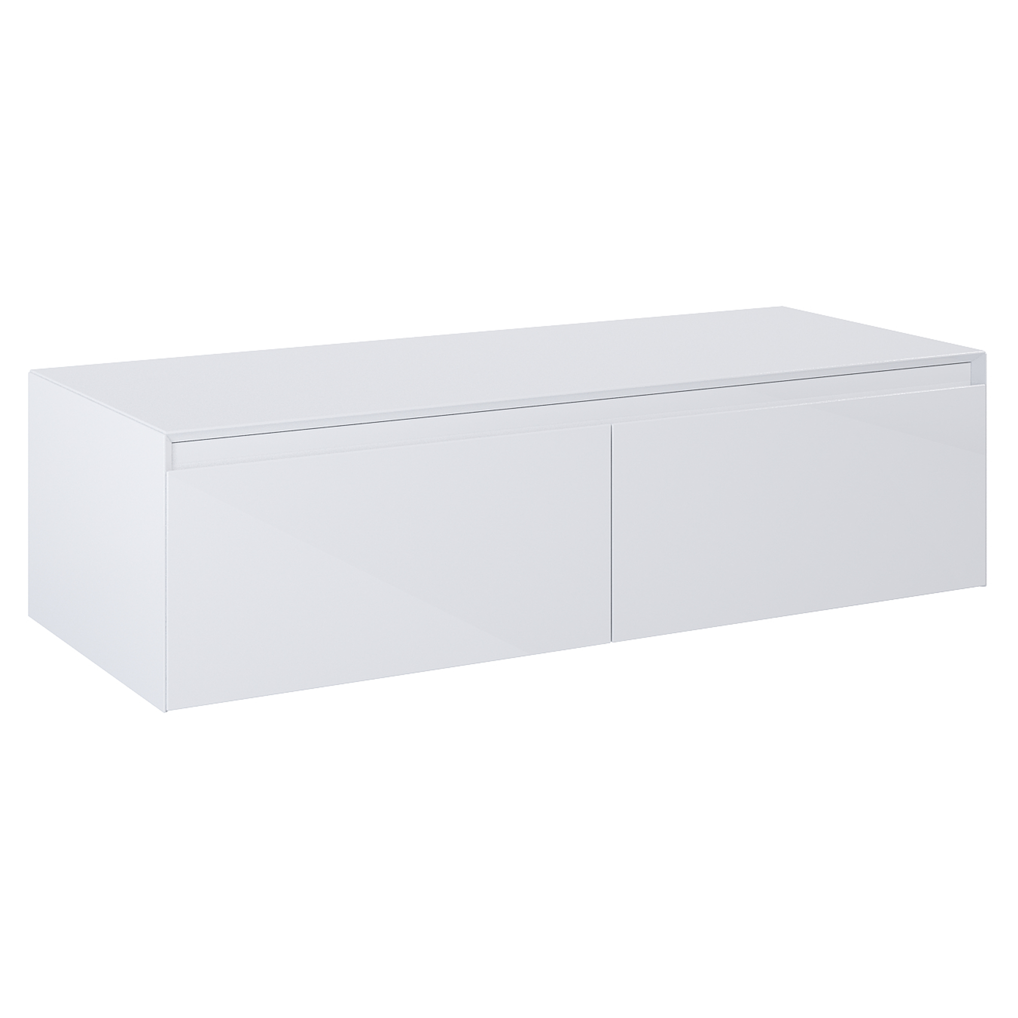 Skab Tivra Hvid Blank 120 cm