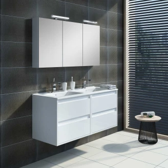 Spejllygte Lumea Krom Blank 28 cm