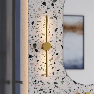 Væglampe <strong>Zurio</strong>  Guld Blank 60 cm
