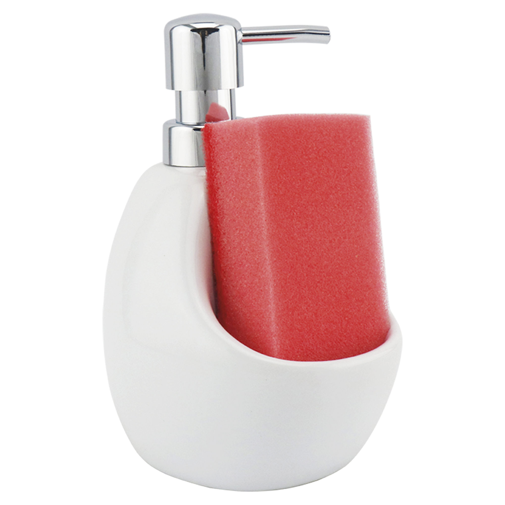 Keramisk Dispenser Spill Hvid Mat