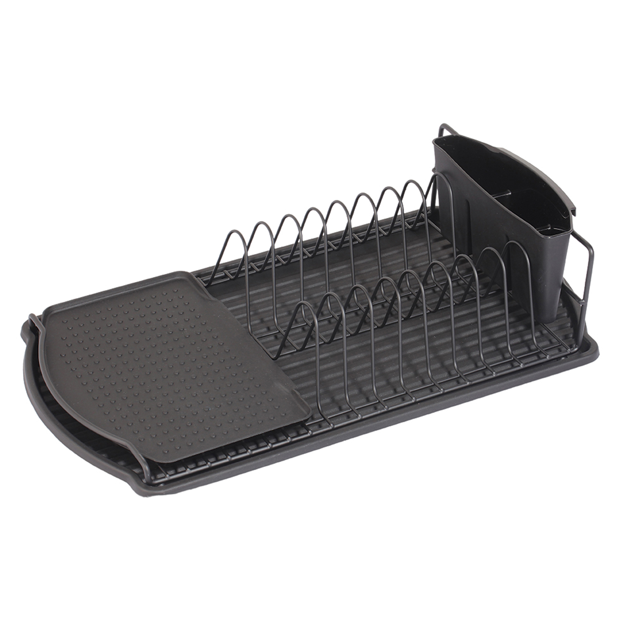 Opvaskestativ Kitcho Sort 48x27 cm