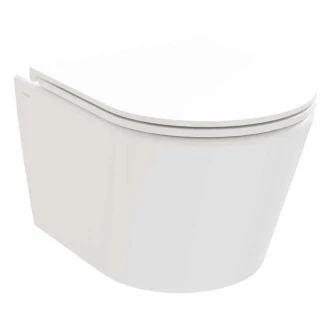 Ravak Væghængt Toilet <strong>Flow RimOff</strong>  Vit Hvid Blank
