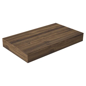Bordplade <strong>Elmstone</strong>  Træ Mørkt Mat 80 cm