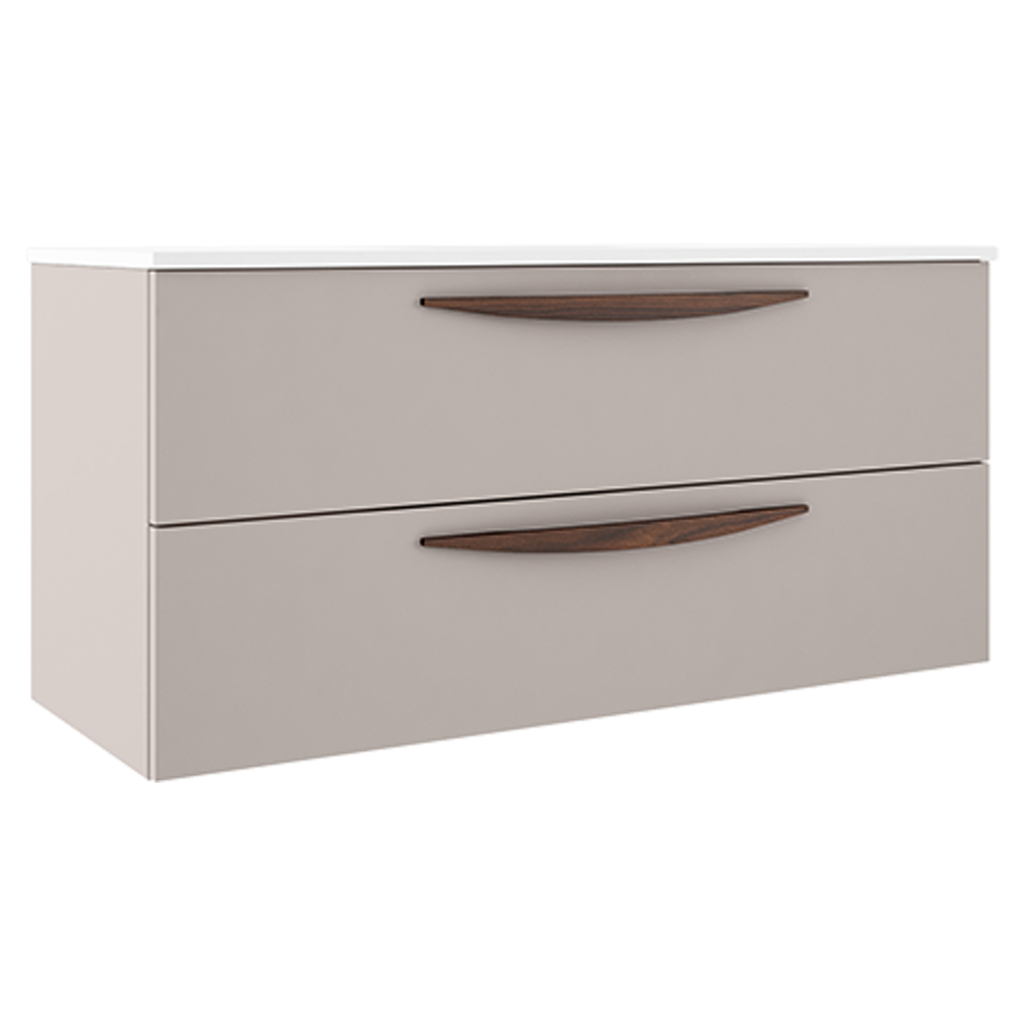 Håndvaskskab Impero Beige Mat 120 cm med Vask