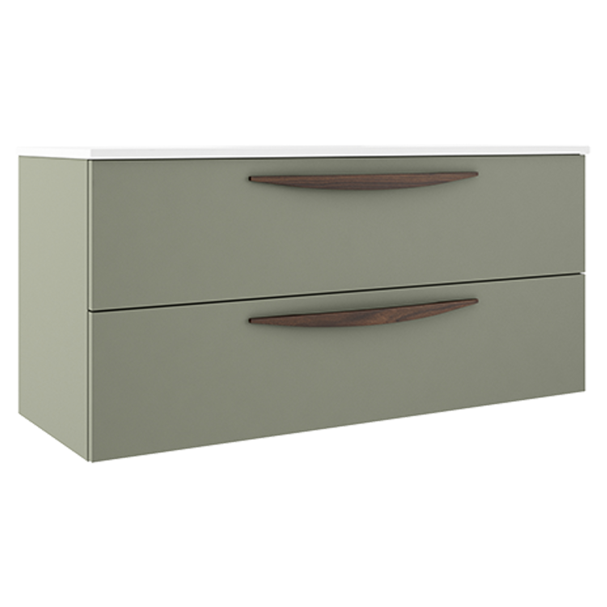Håndvaskskab Impero Oliven Mat 120 cm med Vask