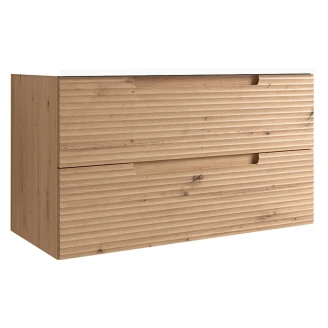 Håndvaskskab <strong>Ramos</strong>  Træ Lys Mat 100 cm med Vask