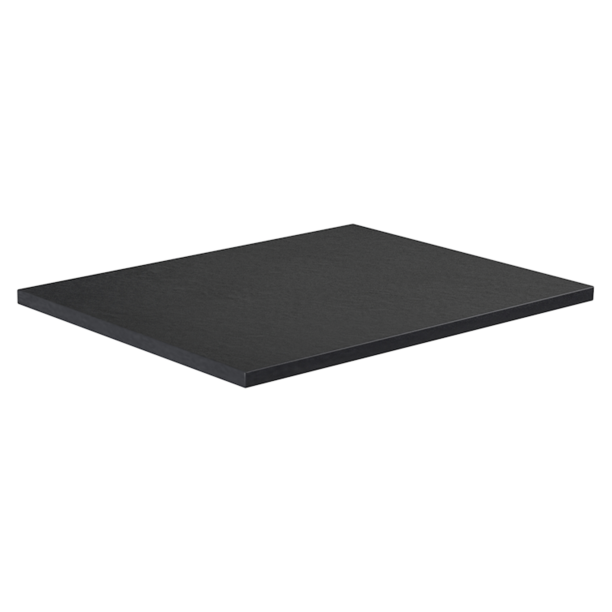 Bordplade Monteluce Sort Mat 61 cm