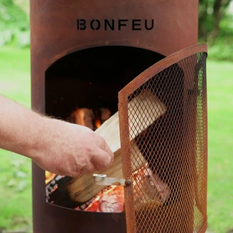 Dør til BonFeu Pejs BonTino Rust