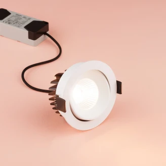 Nova Luce Spotlight <strong>Blade</strong>  Hvid Ø 9 cm