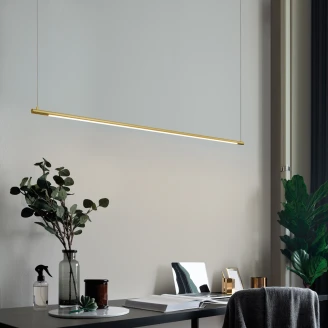 Nova Luce Hængelampe <strong>Elettra</strong>  Guld 120 cm