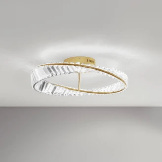 Nova Luce Loftlampe <strong>Aurelia</strong>  Guld Ø 60 cm I