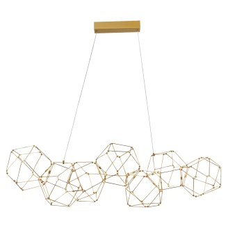 Nova Luce Hængelampe <strong>Nebula Beta</strong>  Guld L