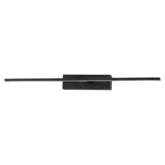 Nova Luce Spejllys <strong>Mondrian</strong>  Sort 62 cm