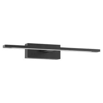 Nova Luce Spejllys <strong>Mondrian</strong>  Sort 42 cm