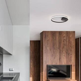 Nova Luce Loftlampe Fuline Sort