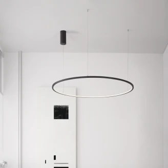 Nova Luce Hængelampe <strong>Tarquin</strong>  Sort Ø 100 cm
