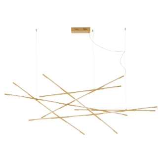 Nova Luce Hængelampe <strong>Raccio</strong>  Messingguld