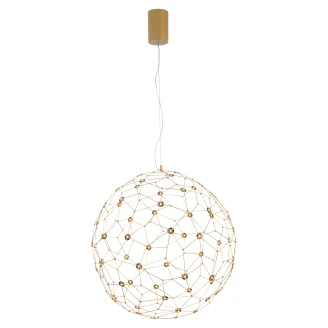 Nova Luce Hængelampe <strong>Sole</strong>  Guld