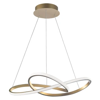 Nova Luce Hængelampe <strong>Fusion Ny</strong>  Messingguld