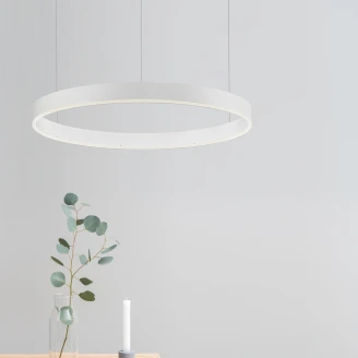 Nova Luce Hængelampe Motif Hvid Ø 60 cm
