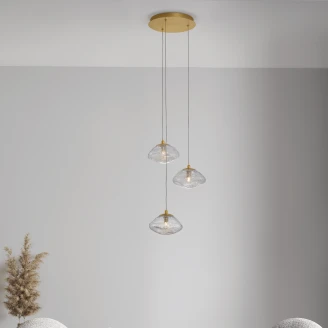 Nova Luce Hængelampe <strong>King</strong>  Messingguld