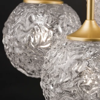 Nova Luce Hængelampe <strong>Mirano</strong>  Trio Guld, Transparent