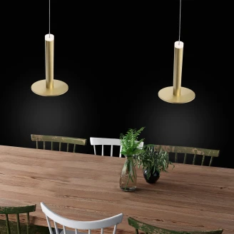 Nova Luce Hængelampe <strong>Palencia Ny</strong>  Messingguld