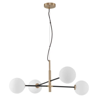 Nova Luce Hængelampe <strong>Vitra</strong>  Guld, Hvid 4 Lyskilder